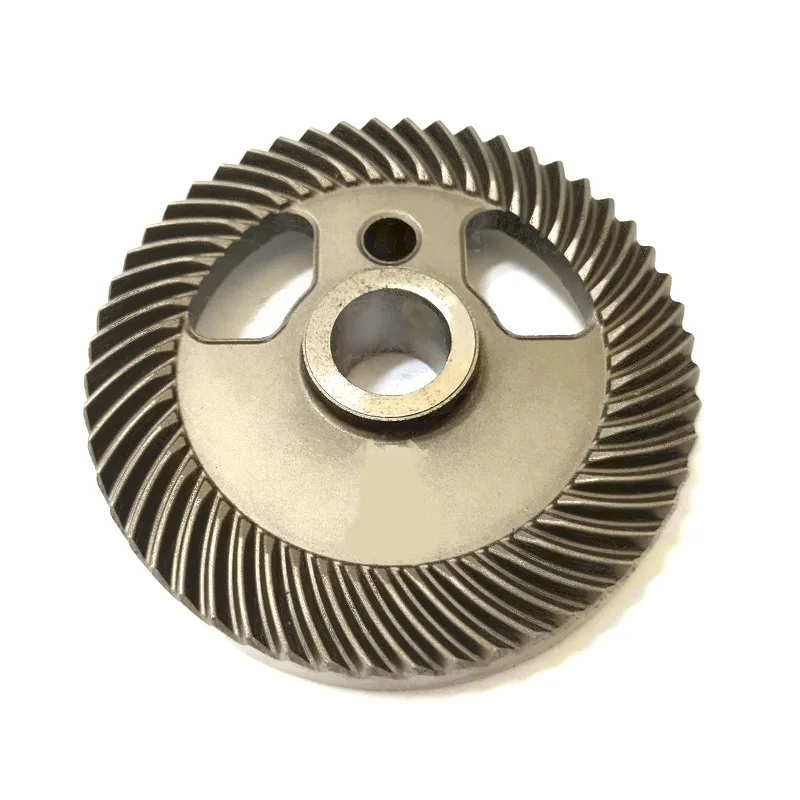 Customized machining of powder metallurgy gear with metal spiral bevel gear