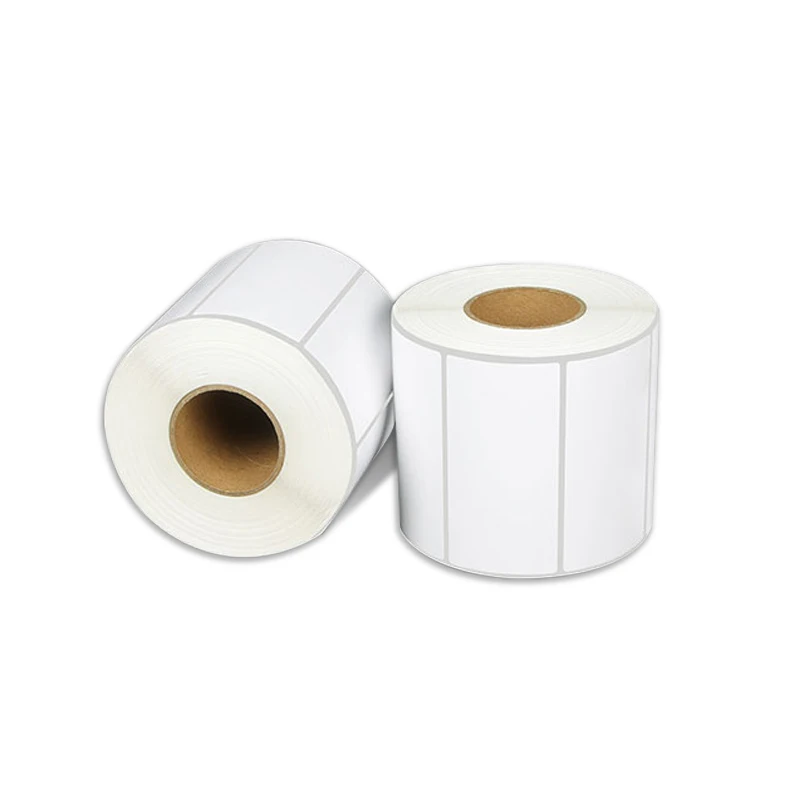 
Hot selling label tags 40*30mm800pcs/Roll Thermal transfer blank Labels art paper adhesive printed thermal sticker 