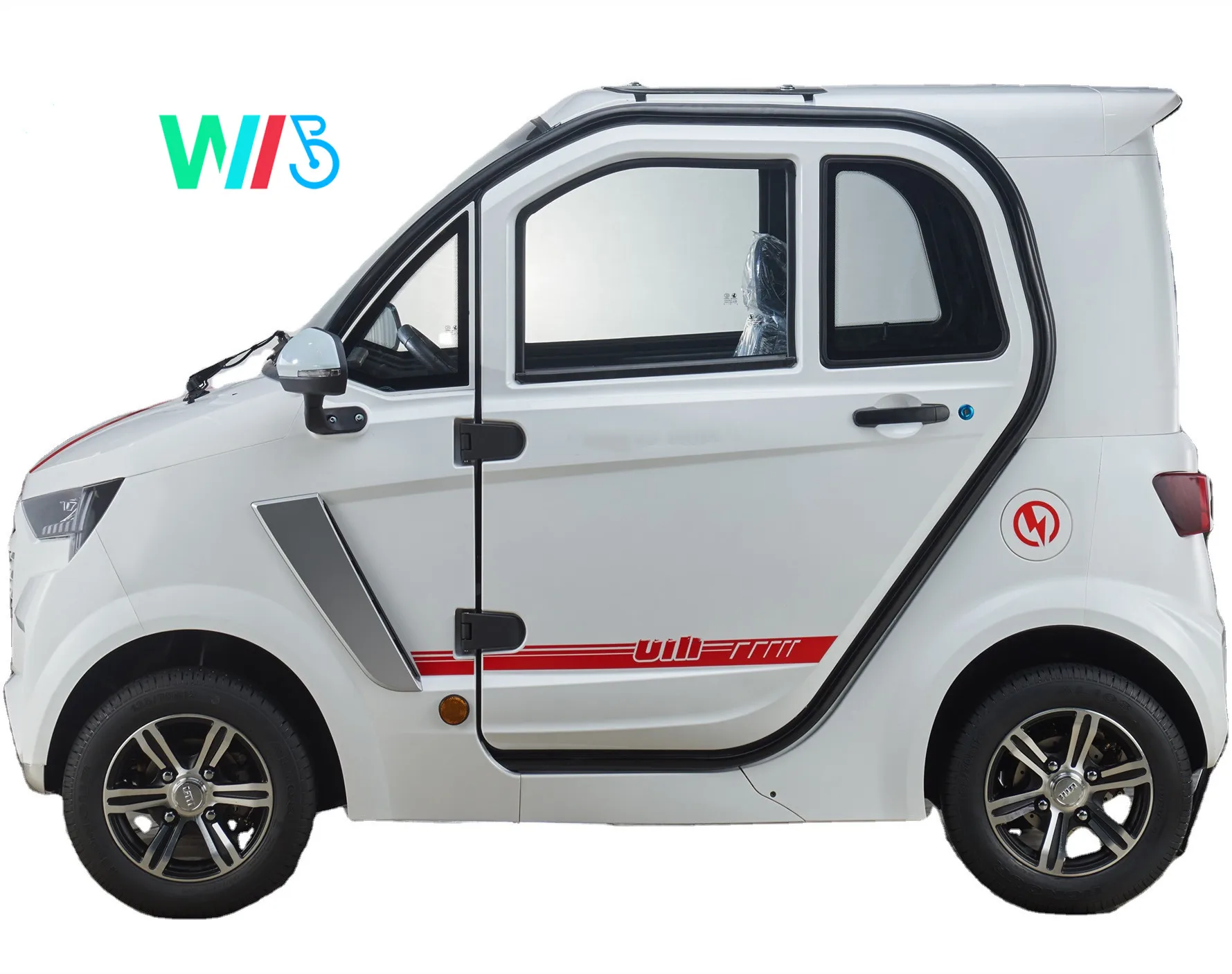 Cheap Fashionable Approved 2 Passengers Electric Mini Vehicle/Car with Enclosed Door Without Driving Licence