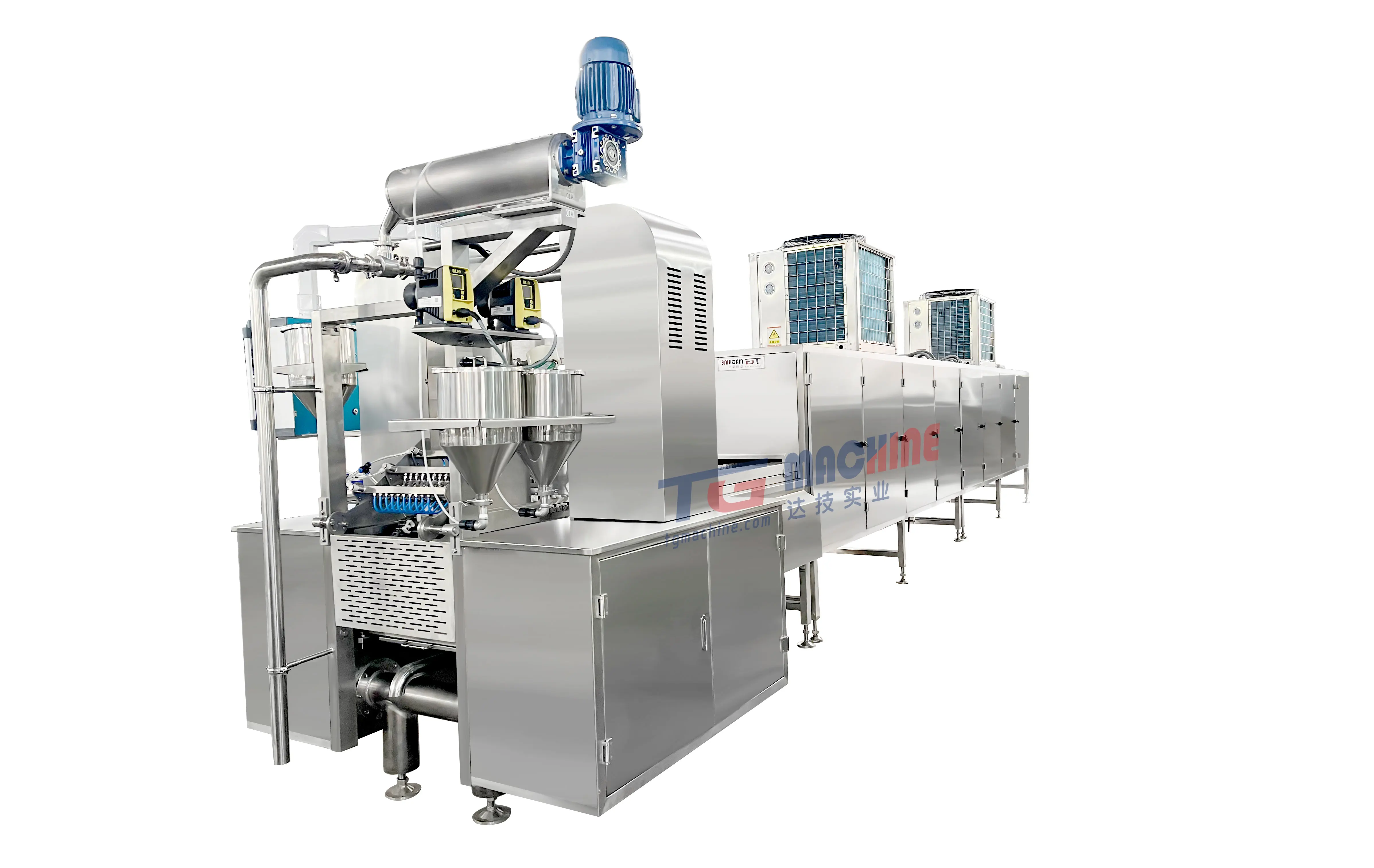 high capacity fully automated gummy jelly candy production machine bear jelly customizable shape jelly