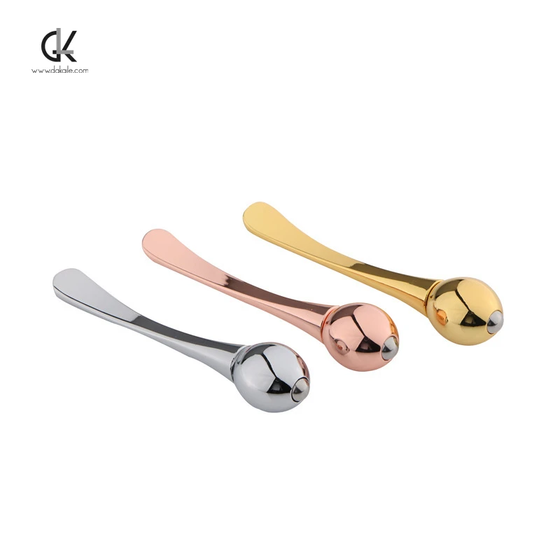 Wholesale makeup spatula customized cosmetic facial Mini Eye Spoon Multi Color cream spatula cosmetic eye cream spoon