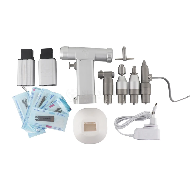 multifunctional orthopedic drill with battery charger for bone drilling and cutting in orthopedic surgeries