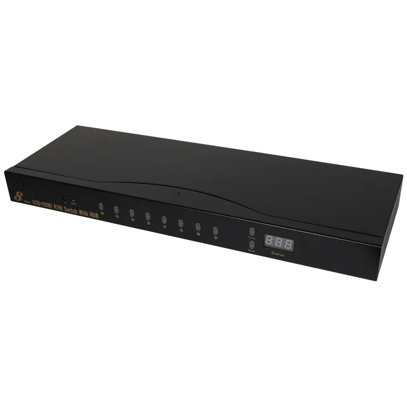 VCOM 8 в 1 выход 4K @ 30 Гц HDMI KVM переключатель компьютерный коммутатор с ИК-пультом дистанционного управления для