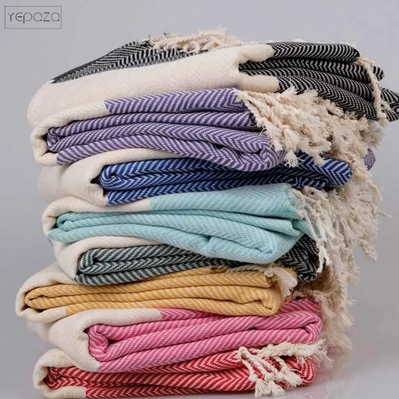 Turkish Beach Towel Blanket large beach towels colorful beach towels cotton terry