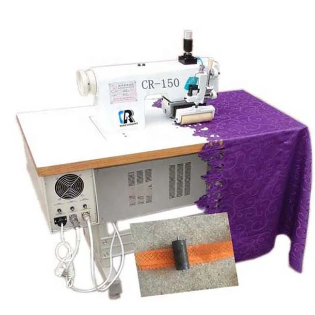 High-quality and good reputation computer ultrasonic sewing machine at home and abroad  lace edge cutting machine