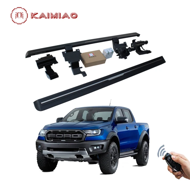 Электрическая подножка из углеродного волокна с принтом для Ford Ranger 2015 +
