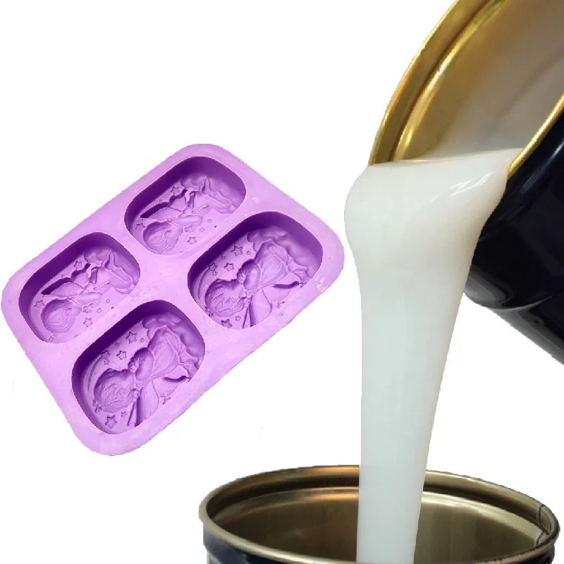 Condensation Cure silicone for molding making handicraft Silicone gel For plaster Concrete gypsum mold Silicon manufacturer