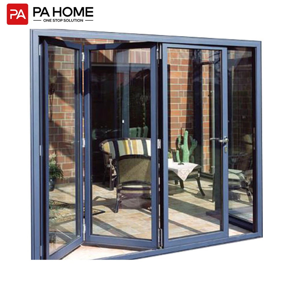 PA Wholesale Custom PVC Folding Rolling Gate Foldable Doors for Home Apartment