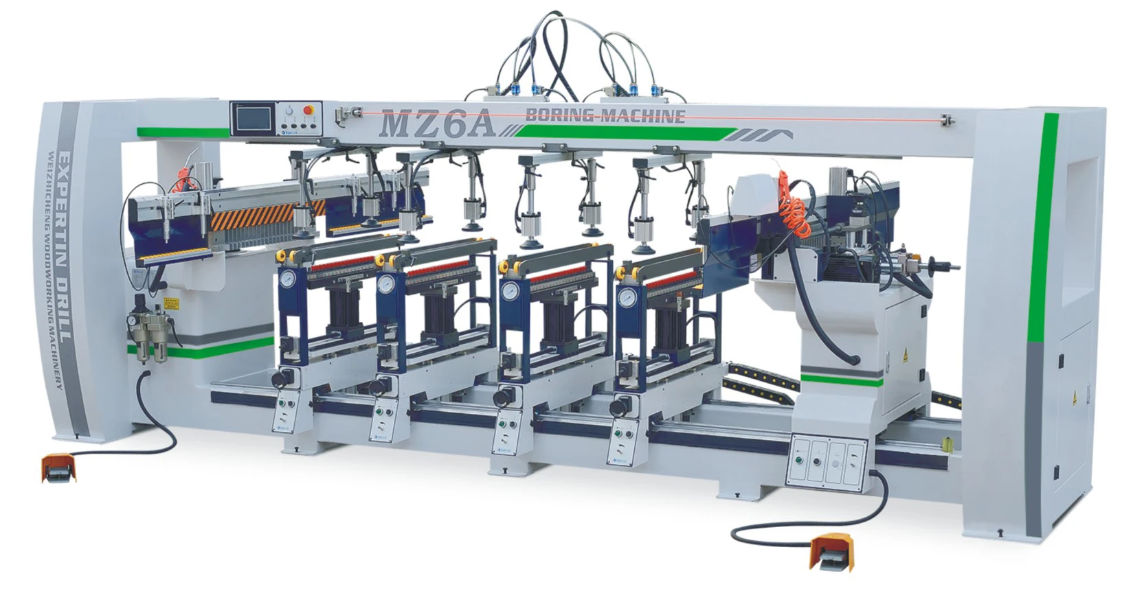 MZ6A Woodworking  Six Row/six-row multi-axis woodworking drilling machine