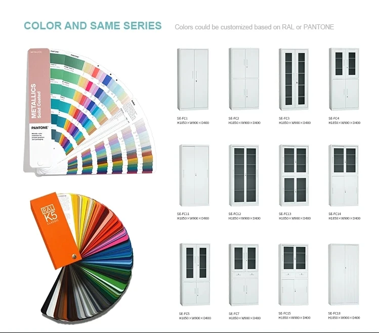 Customized Metal Cabinet Office Furniture Filling Cabinet Steel Cupboard  Metal Storage Cabinet with 2 rolling tambour door