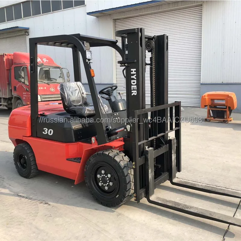 Hyder 3 тонны counterbalanced дизельный вилочный погрузчик с хорошей производительностью и низкой ценой вилочный погрузчик