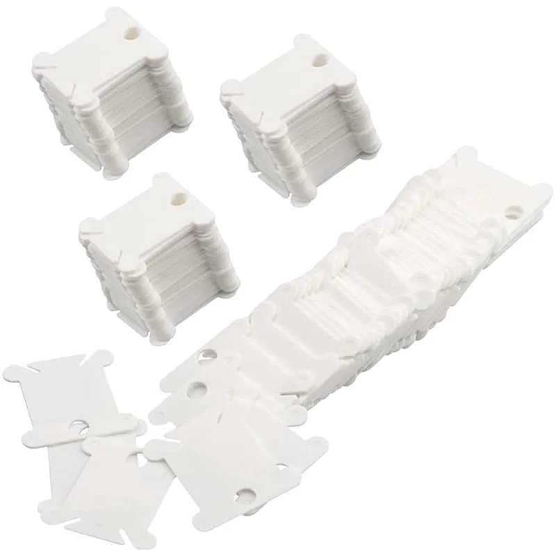 Plastic Floss Thread Organizer Holder, Embroidery Cross Cards Stitch Bobbin,for Cross Cotton Thread Craft DIY Sewing