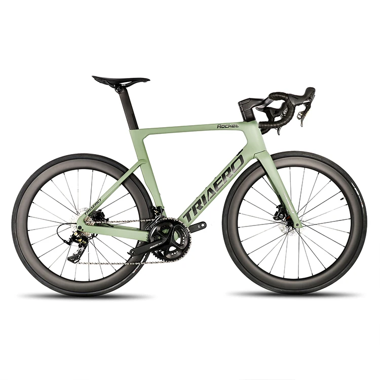 UCI tested all internal cable carbon road disc brake bicycle  with  LT-WOO groupset