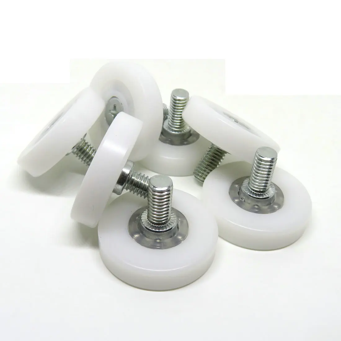 Plastic Drawer Slide Rollers 19MM 22MM 24MM 26MM POM Bearing Small Pulley