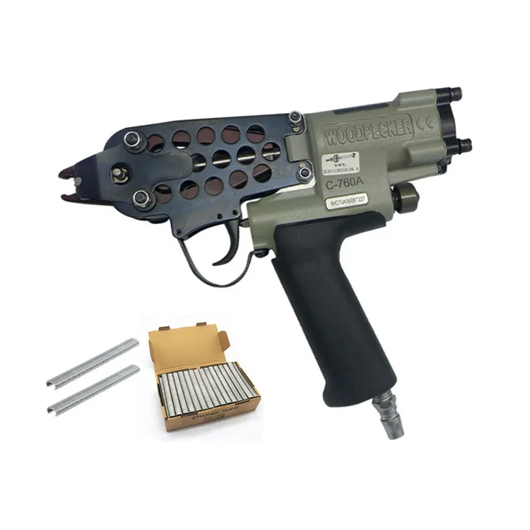 Pneumatic C Ring Pliers Chicken Rabbit Pigeon Cage Air C-ring Nail Pneumatic Air Gun