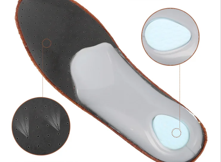 
Cork leather insoles environmental protection eva insole for man leather insoles for shoes 