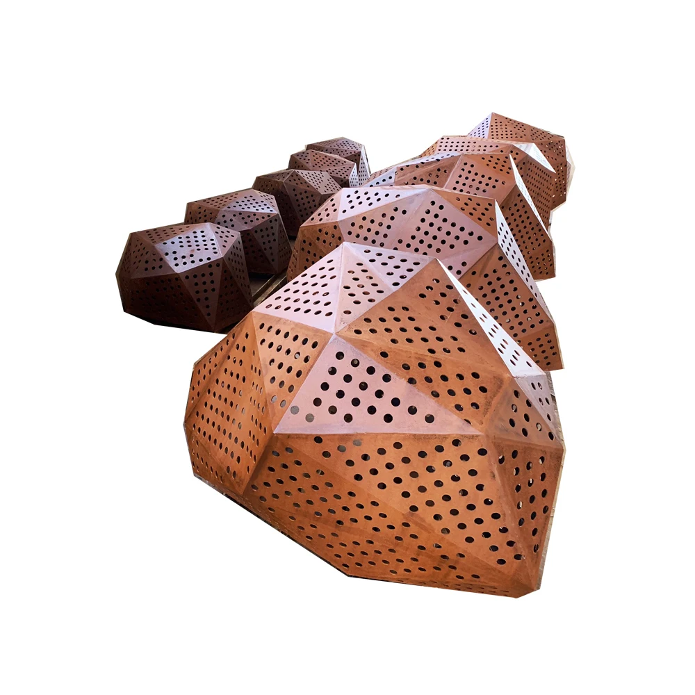 Production of steel light boxes and garden landscape light boxes