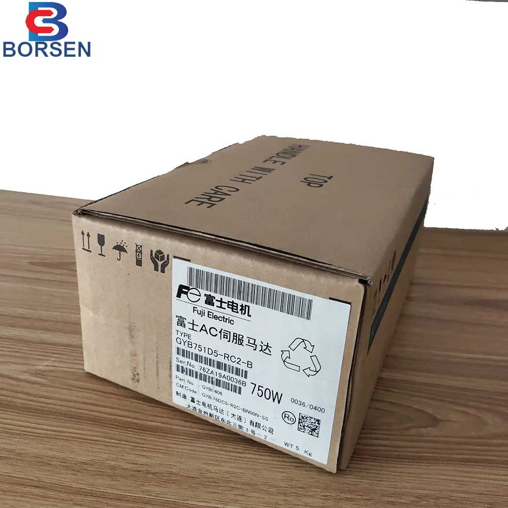  Оригинальный промышленный серводвигатель переменного тока для Fuji GYB401D5-RC2