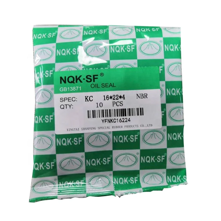 NQK 16*22*4 мм kc tc каркас резиновые масляные уплотнения гидравлические NBR