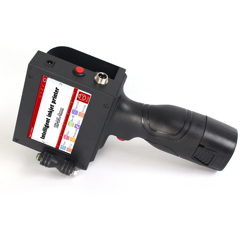 High Resolution Thermal Handheld Inkjet Printer for box marking, expire date coding