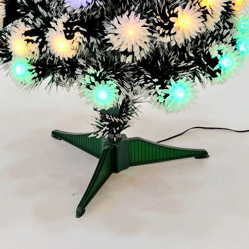 High quality party desk decorations 3ft fiber optic tree lamp small with flowers