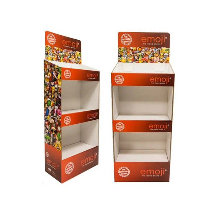 Cost-effective Paper Shelves Corrugated Box Cardboard Advertising Stands Toy Display For Retail