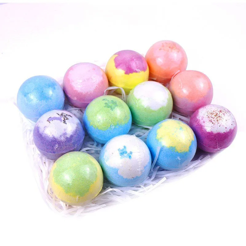Luxury Oem Custom Private Label Dissolve Quickly Bubbly Oil Spa Packaging Box Organic Natural Fizzy Bath Bombs