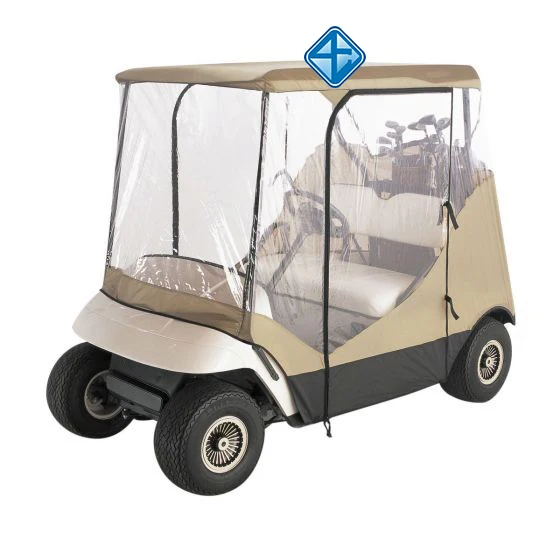 New products Outdoor Water protection golf cart rain cover for Golf Cart Enclosure Cover