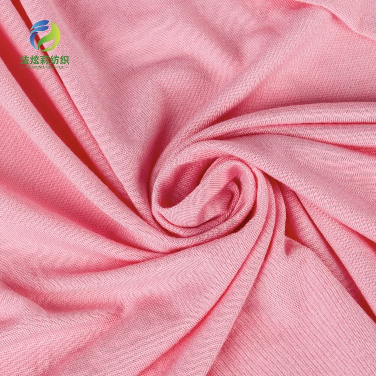 Бамбуковая ткань оптом Органическая лиоцелл 62% бамбуковая вискоза 30% Полиамид спандекс лайкра трикотаж трикотажная ткань для одежды