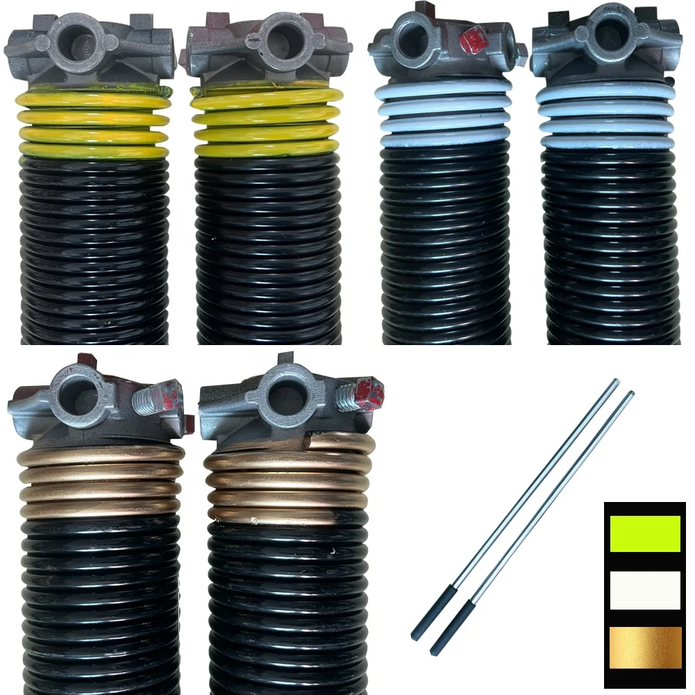 Wholesale Cheap Black Oil Tempered Extension Overhead Sectional Galvanized Garage Door Spring Torsion Spring