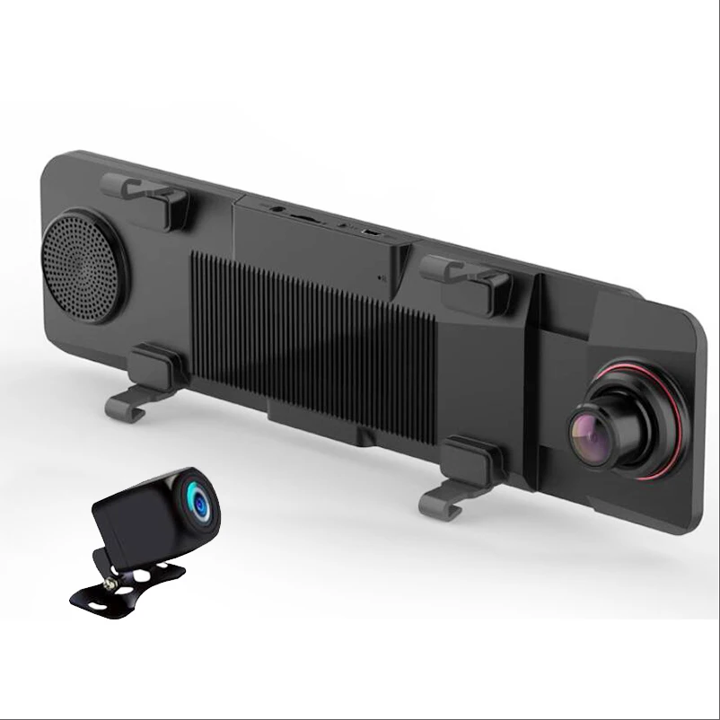 Electronic rearview mirror Car camera mirror dual lens dvr