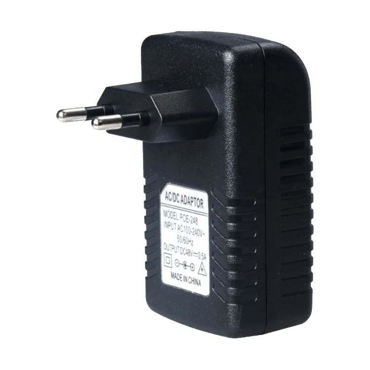 Сетевой адаптер Ethernet RJ45 POE 24 в 1A 48 0 5 A