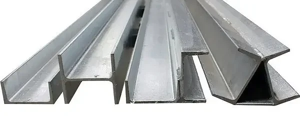 Galvanized steel H Channel H beam C beam Steel Posts Sleepers Retaining Wall Garden DIY Post For Retaining Sleeper Walls