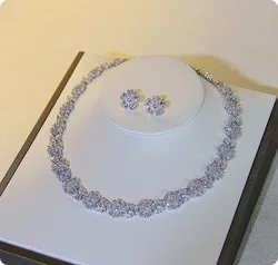 Wedding anniversary souvenirs 925 silver necklaces for lady