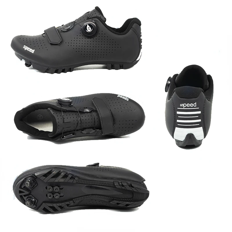 MTB Cycling Shoes Men Speed Racing Road Bicycle Sneakers Mountain Bike Shoes Women Flat Cleats Footwear Outdoor Sport Sneakers