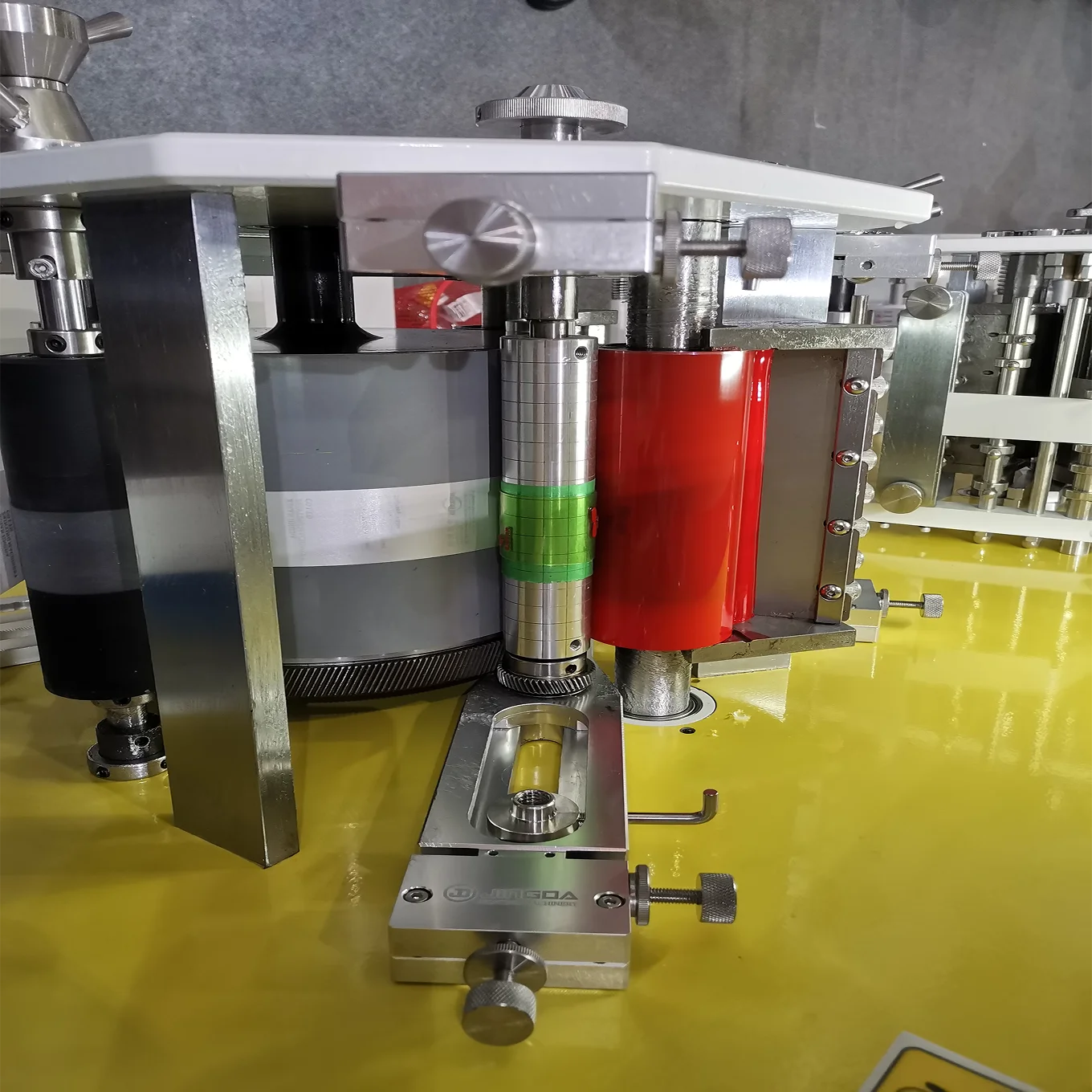 Flexo Roll Printing Machine Non Woven Small 2 4 Color Grosgrain Fabric Nylon Satin Ribbon Taffeta Flexo Label Printing Machine