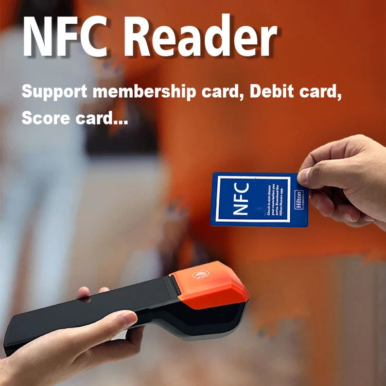 Senraise New Design Touch Screen Payment Terminal 4G Mobile Android Handheld POS terminal with Printer