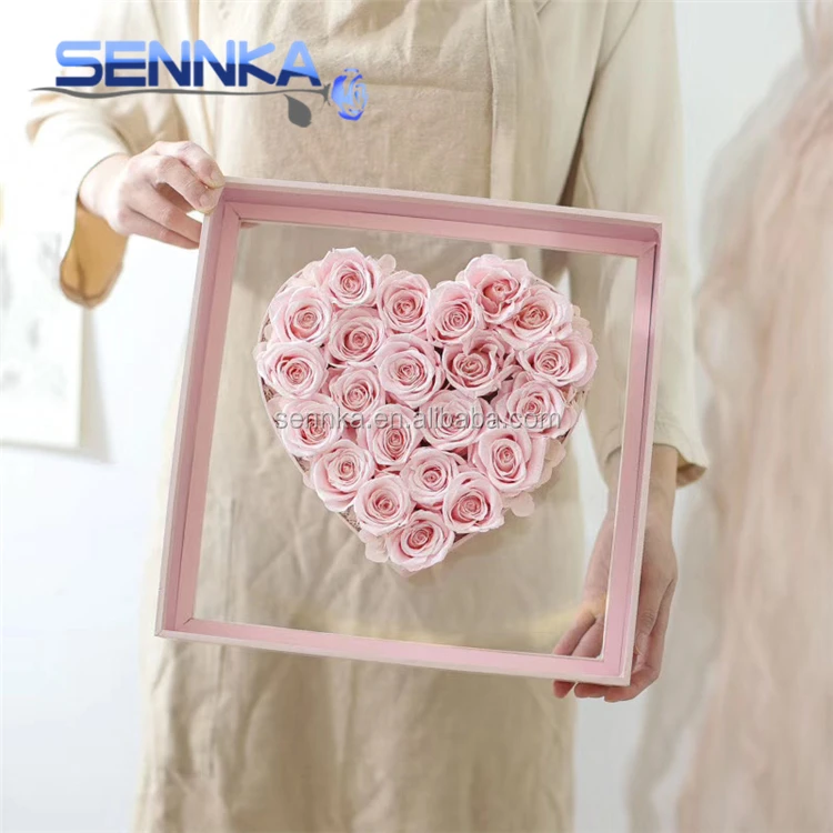 Luxury Gold Preserved Rose Forever Rose Wedding Decoration Florist Supplier