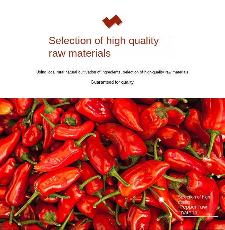 Spicy Fresh Dew 400ml*6 Bottles Delicious Chili Sauce Rice Mix Powder A Variety Of Meat Dishes With Natural Sauce