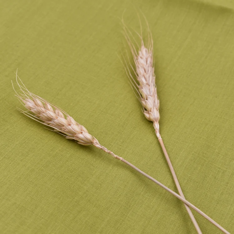 Wholesale customized woven summer comfortable breathable gauze 50% ramie 50% cotton yarn ramie/cotton fabric for dresses