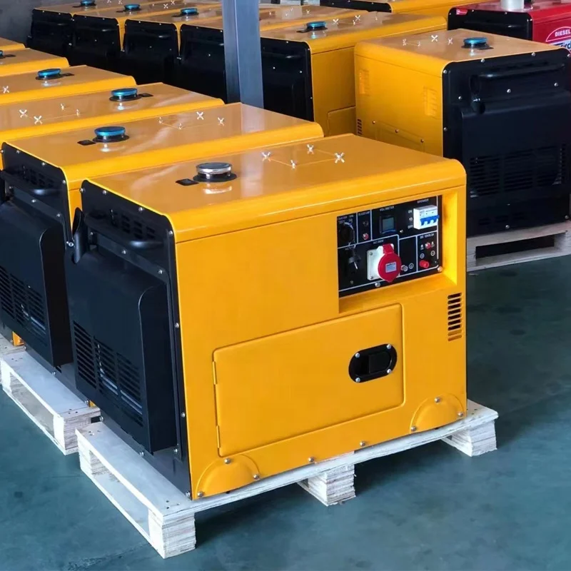 10 кВА генератор дизельный двигатель супер тихий 9 ква дизельный генератор автоматический запуск