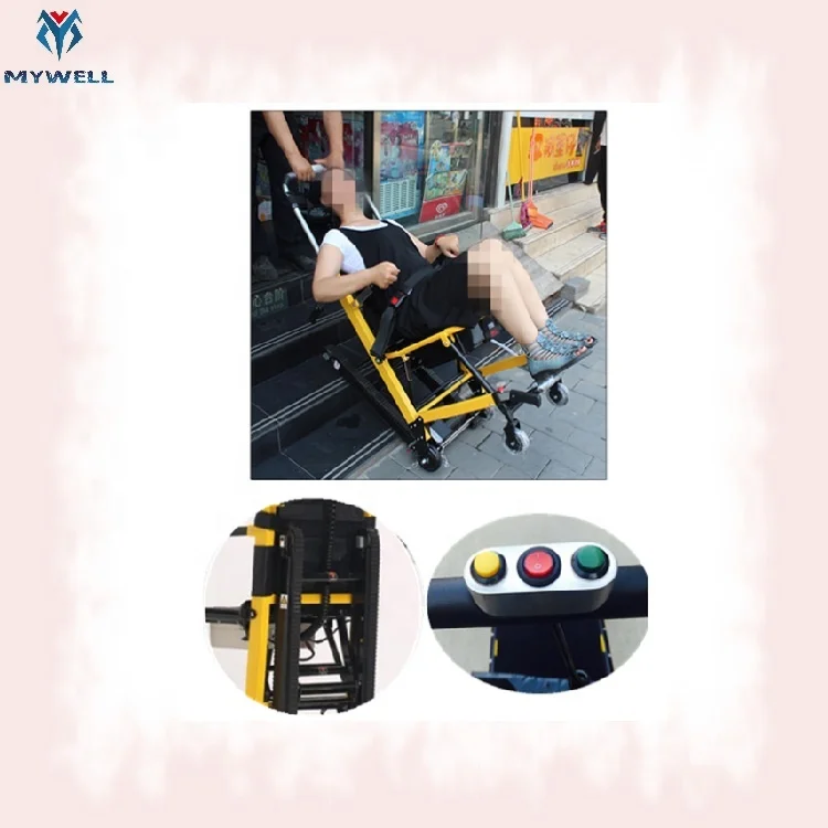 M-ESC001 Aluminium foldable motorized stair climbing electric aid chair