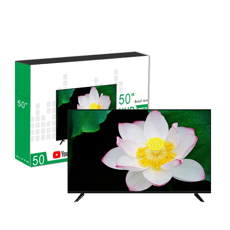 Factory OEM 50 Inches Ultra HD LED Tv Television 50 Inch 4K Smart Tv Price