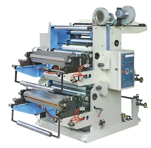2 color non woven paper flexographic printer machine
