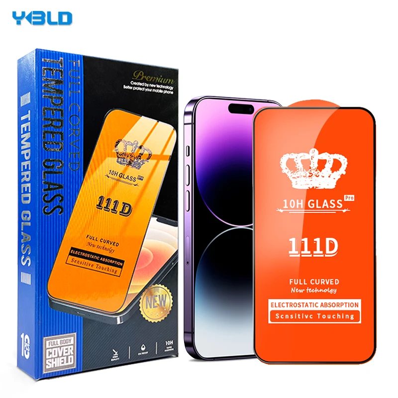 0,33 мм 2.5D 6D закаленное стекло для защиты экрана 111d закаленное стекло для Iphone 14 Pro Max