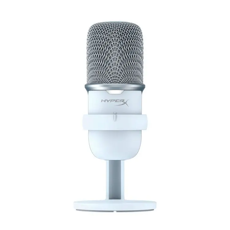 HyperX SoloCast White 100% original wholesale price in stock USB Condenser Gaming Microphone, for PC PS4 and Mac