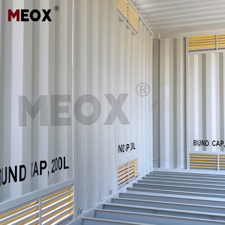 MEOX Custom ISO BV  High Quality Custom dangerous goods storage Container Efficient Loading Open Side Shipping Container