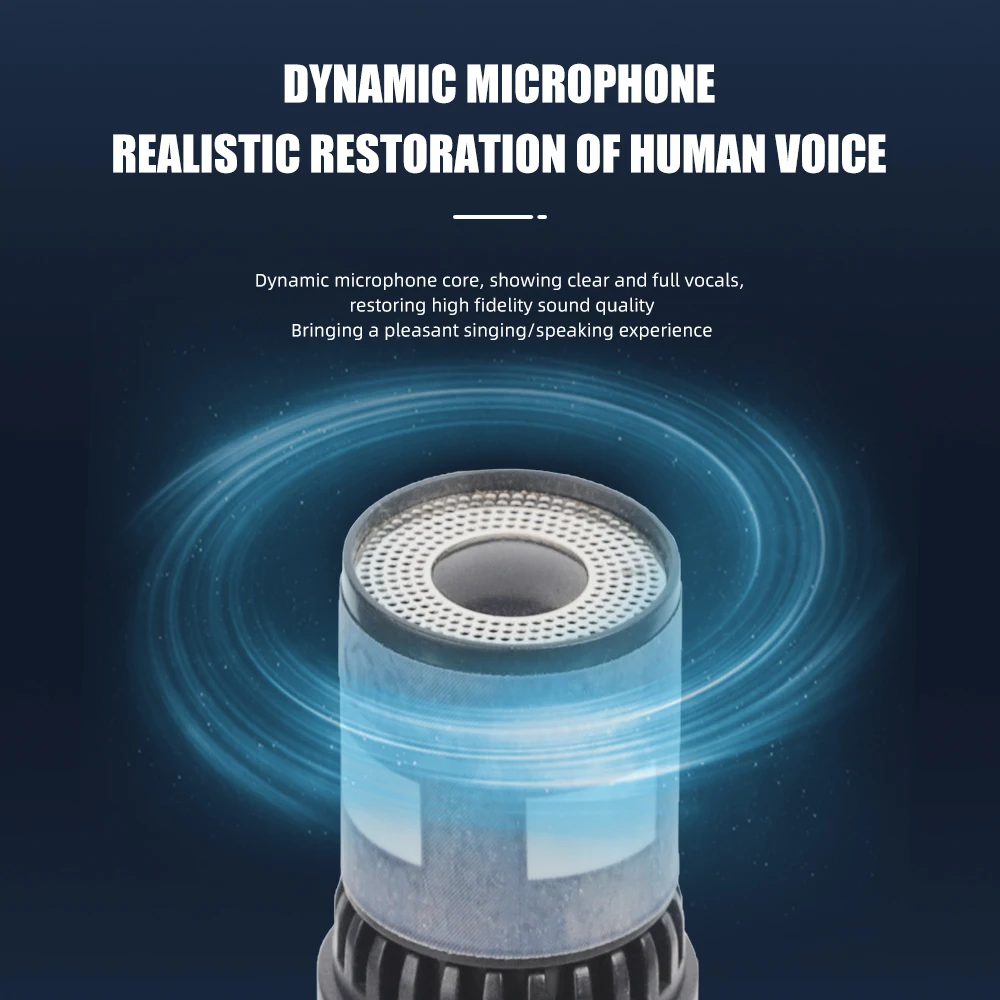 Sans Fil Professionnel Ktv Stage Handheld Audio System Dynamic Professional Wireless Microphone Noise Cancelling Microfone >98DB