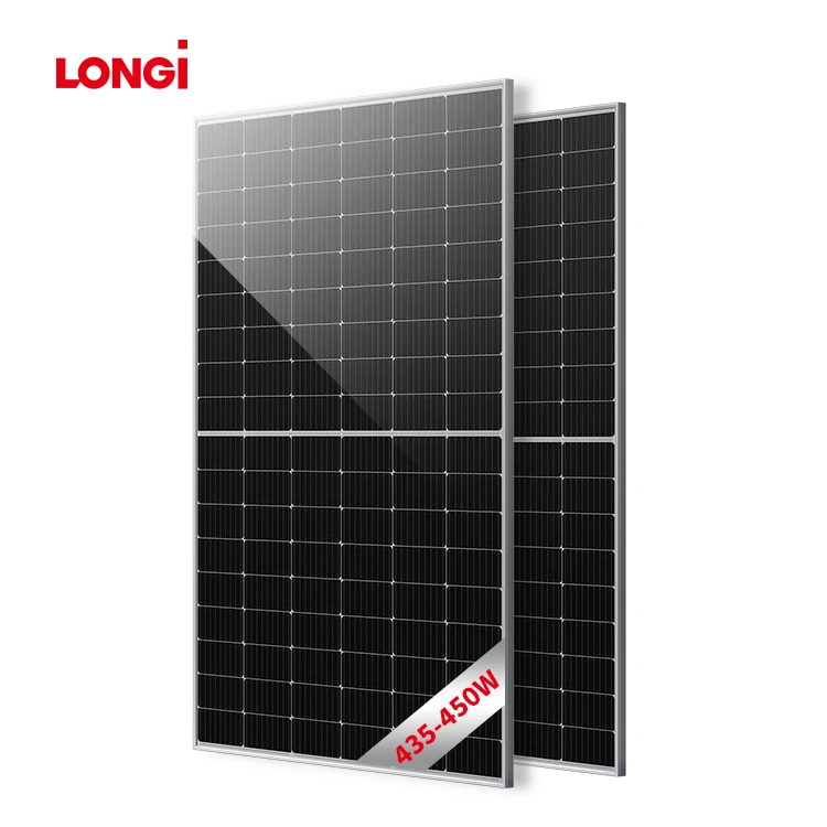 Longi Solar Chinese Factory N-Type 435 440 450W Rotterdam Warehouse Solar Panel For Local Distributors Solar Panel