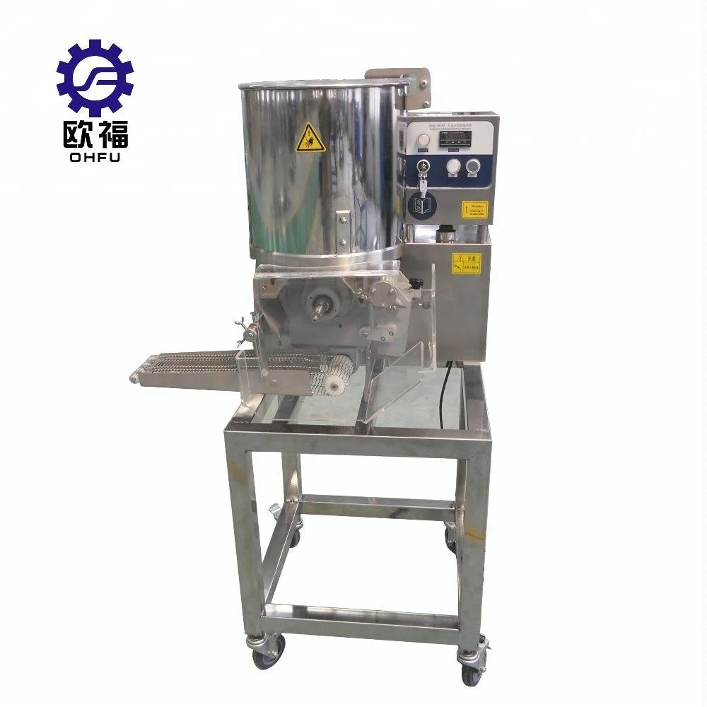 good quality Hamburger patty forming machine/ meat pie cutter/ chicken nugget production
